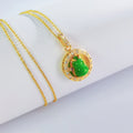 Damen Halskette mit eleganter Frosch-Anhänger Shop Nory