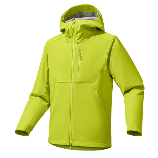 Herren Technische Softshell-Hoodiejacke mit Kapuze, winddichter Membran und ergonomischem Schnitt Shop Nory