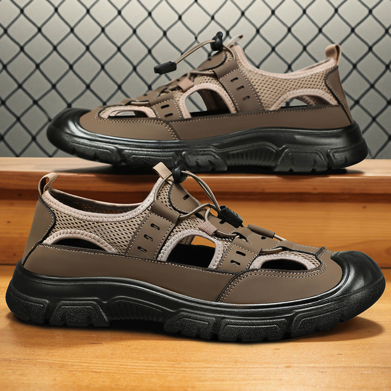 Damen Atmungsaktive Outdoor-Sandalen mit rutschfester Sohle
