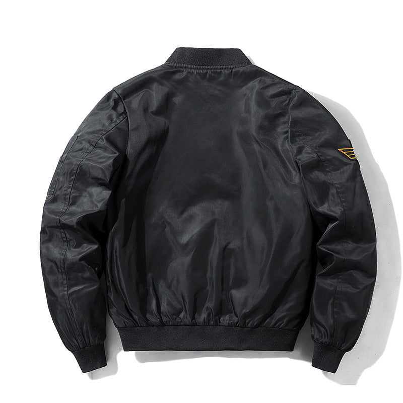 Herren Bomberjacke im Fliegerstil mit Nylon‑Shell, Patch‑Applikationen und Ärmeltasche Shop Nory