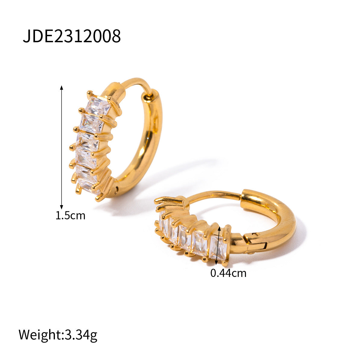 Damen Creolen Ohrringe mit elegantem Design und hypoallergenen Eigenschaften Shop Nory