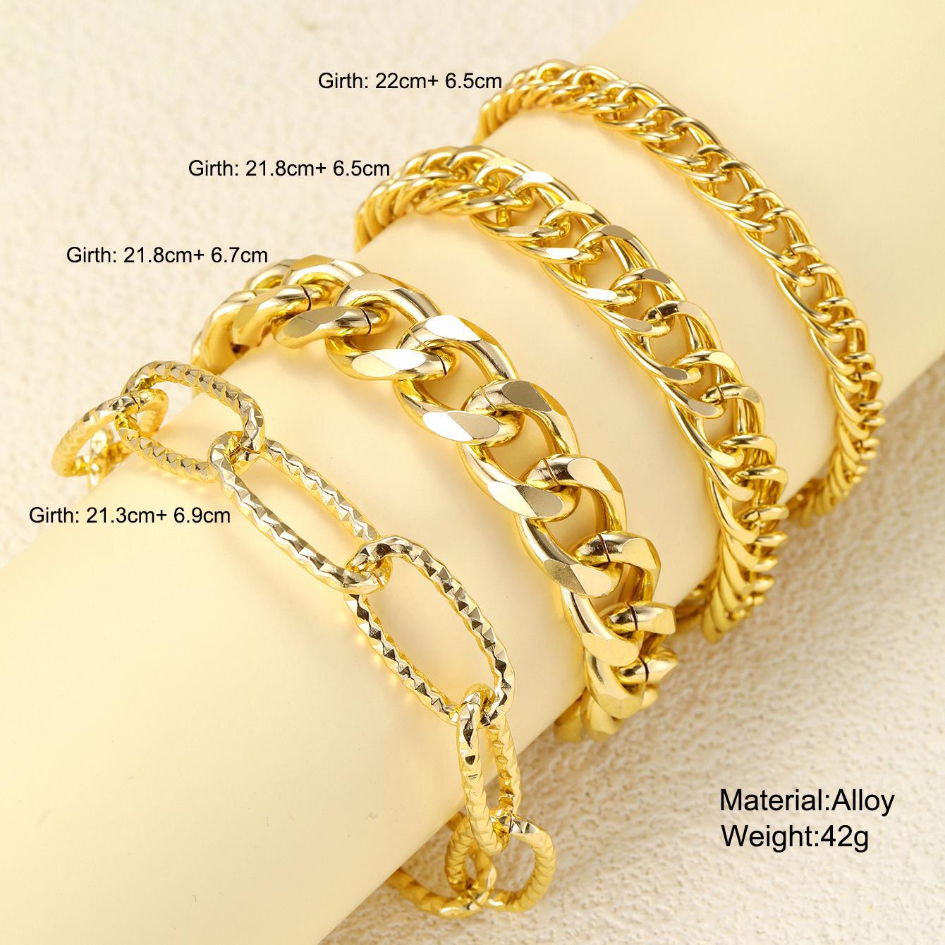 Damen Armreif-Set mit luxuriösen und kreativen Kettendesigns Shop Nory