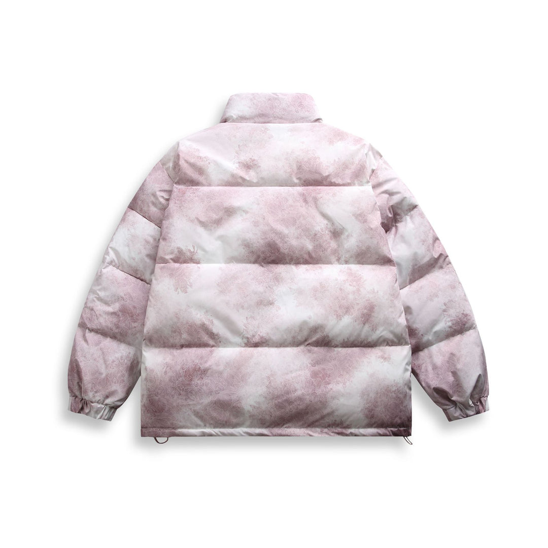 Unisex Kurz geschnittene wattierte Blousonjacke im Boxy‑Schnitt mit hohem Stehkragen und diagonalen Reißverschlusstaschen Shop Nory