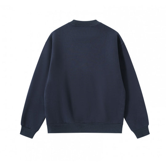 Unisex Oversize-Sweatshirt mit seitlichen Druckknopfleisten, Rippbündchen und Rundhals Shop Nory