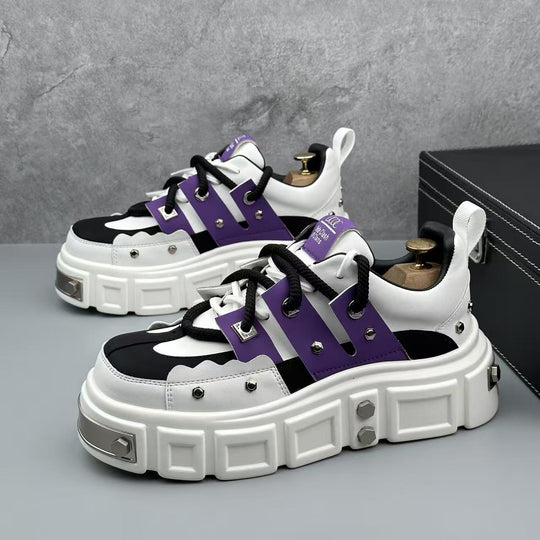 Damen Chunky Sneakers mit auffälligem Design und strapazierfähigem Obermaterial