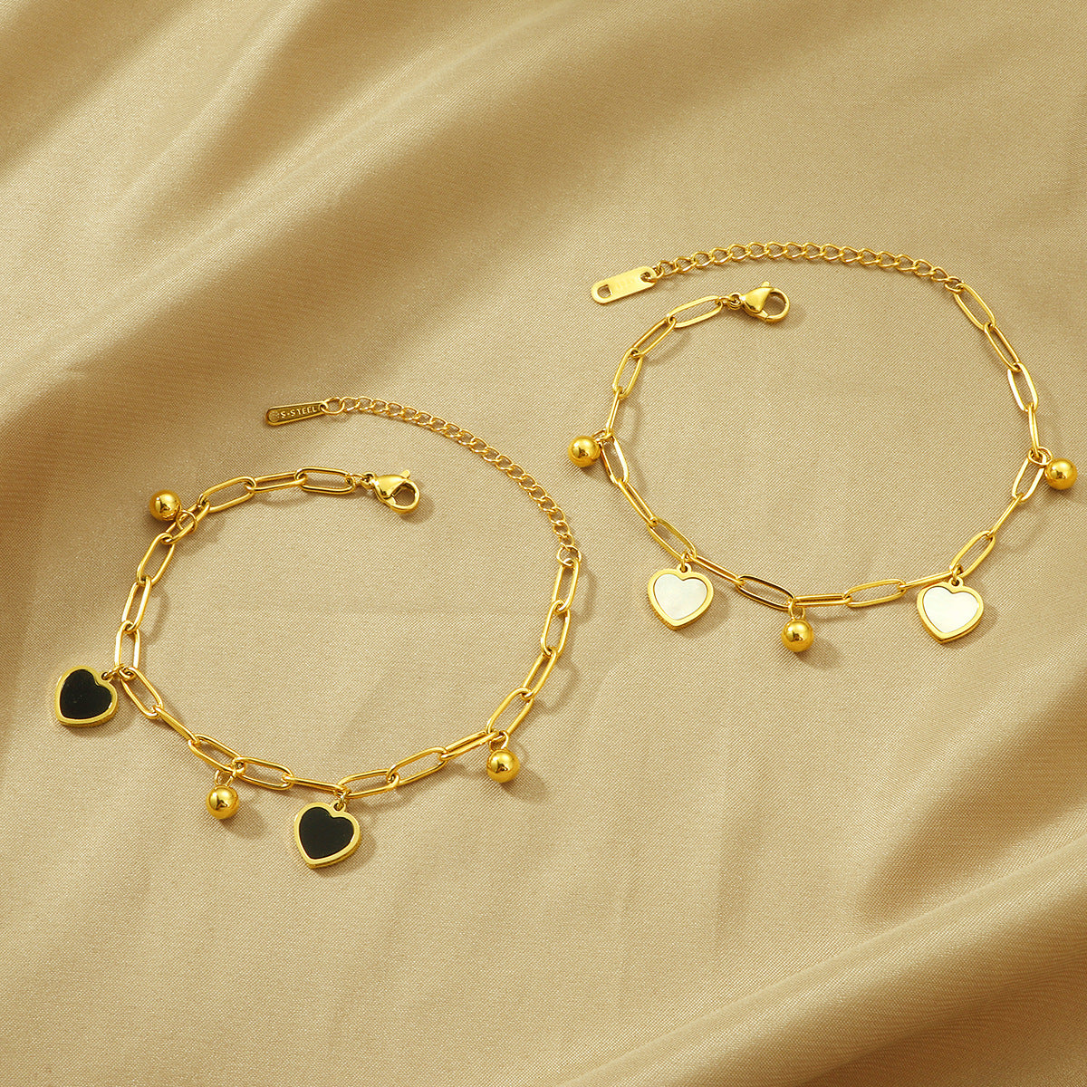 Frauen Herzförmige Charm Armband Shop Nory