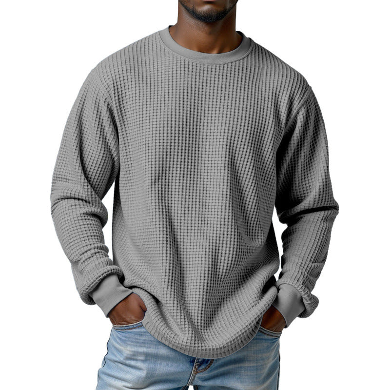 Herren Urbaner Pullover mit Waffelstruktur Shop Nory