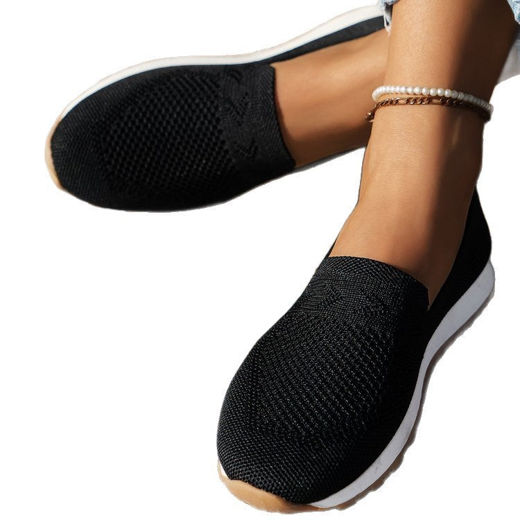 Damen Komfortable Slip-On Sneakers