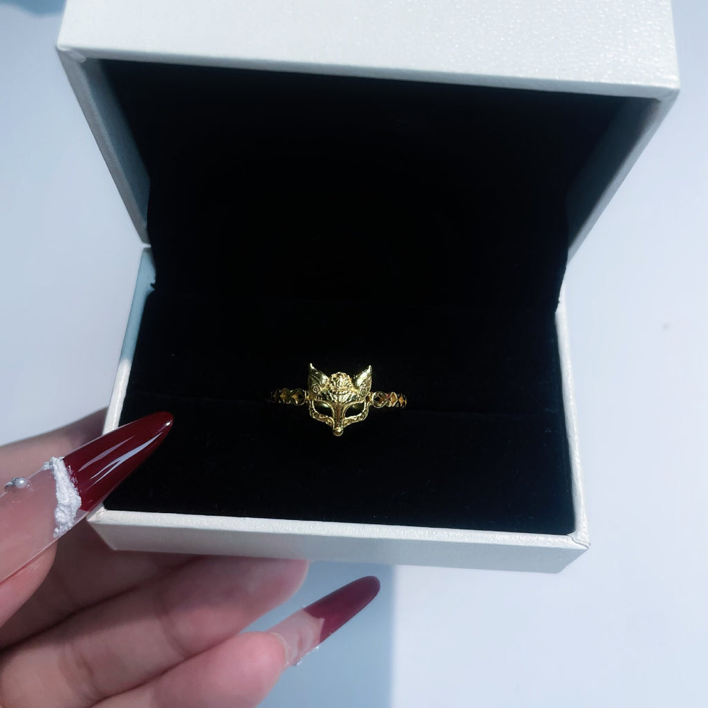 Damen kunstvoller Ring im Fuchsdesign Shop Nory