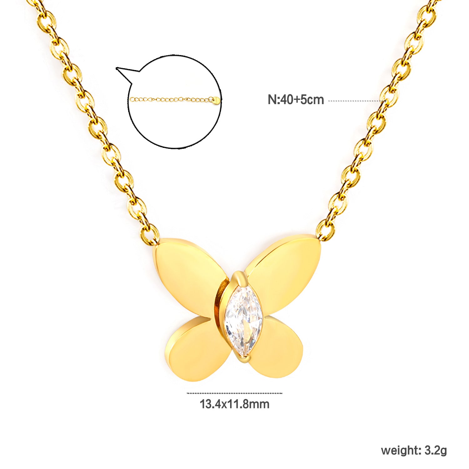 Damen Halskette mit Muschel-Anhänger und eleganter Perlenakzent Shop Nory