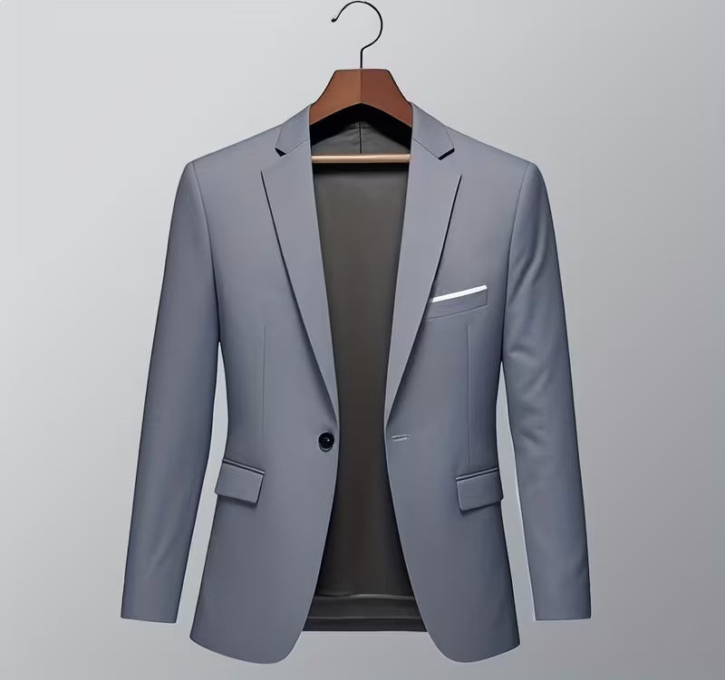 Herren taillierter Business-Sakko mit Stretchkomfort und modernem Revers Shop Nory