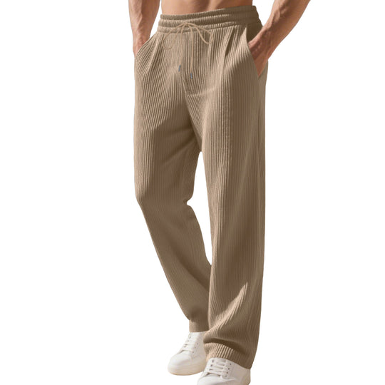 Herren Relaxed-Fit Strick-Jogginghose mit feiner Rippstruktur Shop Nory