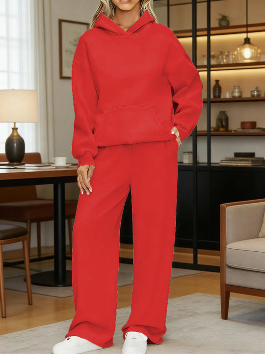 Damen nan kuscheliges Oversize Hoodie und weite Jogginghose Set Shop Nory