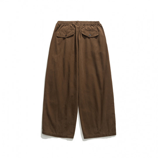 Unisex Weite Plissee-Culottehose mit elastischem Bund, tiefen Eingrifftaschen und legerer 3/4‑Länge Shop Nory