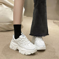 Damen Sportliche Chunky Sneaker mit atmungsaktiver Mesh-Oberfläche