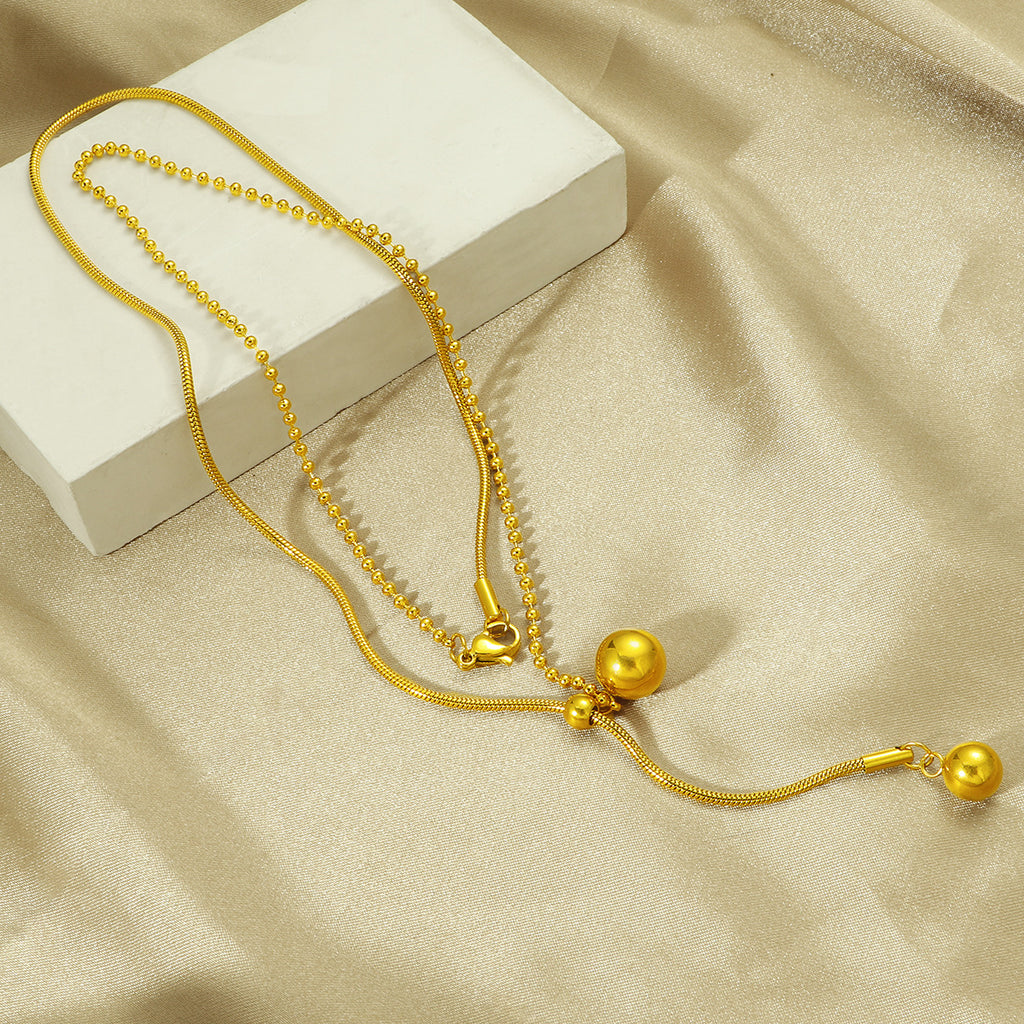 Damen Verstellbare Goldene Ketten Lariat Halskette Shop Nory