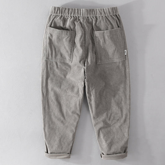 Herren Kordhose im Relaxed‑Tapered mit Kordelzugbund und Umschlag Shop Nory