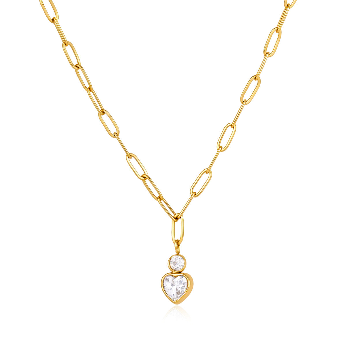 Damen Halsschmuck mit Zirkonstein Shop Nory