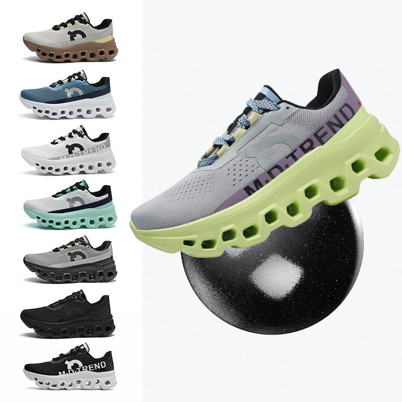 Unisex Atmungsaktive Plateausneaker mit wabenstrukturierter Dämpfung Shopy Nory