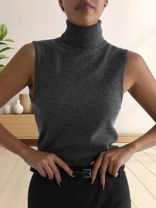 Damen Strickoberteil mit eleganter Knopfleiste und modernen Details