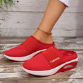 Damen Bequeme Slip-On Clogs mit atmungsaktiver Mesh-Oberfläche und flexibler Sohle