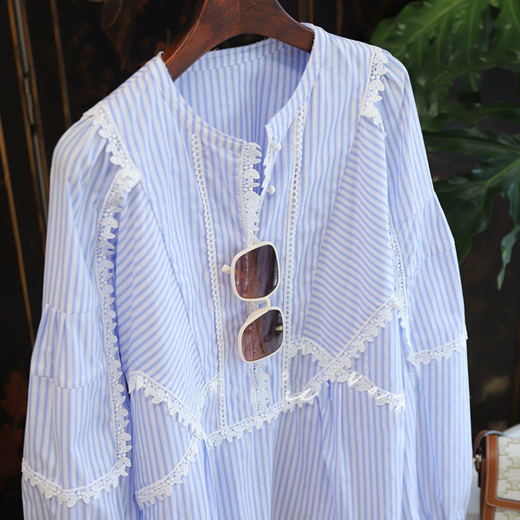 Damen Verspielte Bluse mit Rüschen-Details Shop Nory