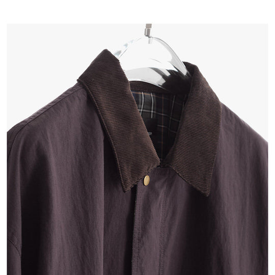 Damen Urbane Utility-Jacke mit hohem Kragen Shop Nory