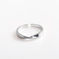 Damen Offener Edelstahlring im modernen Design Shop Nory