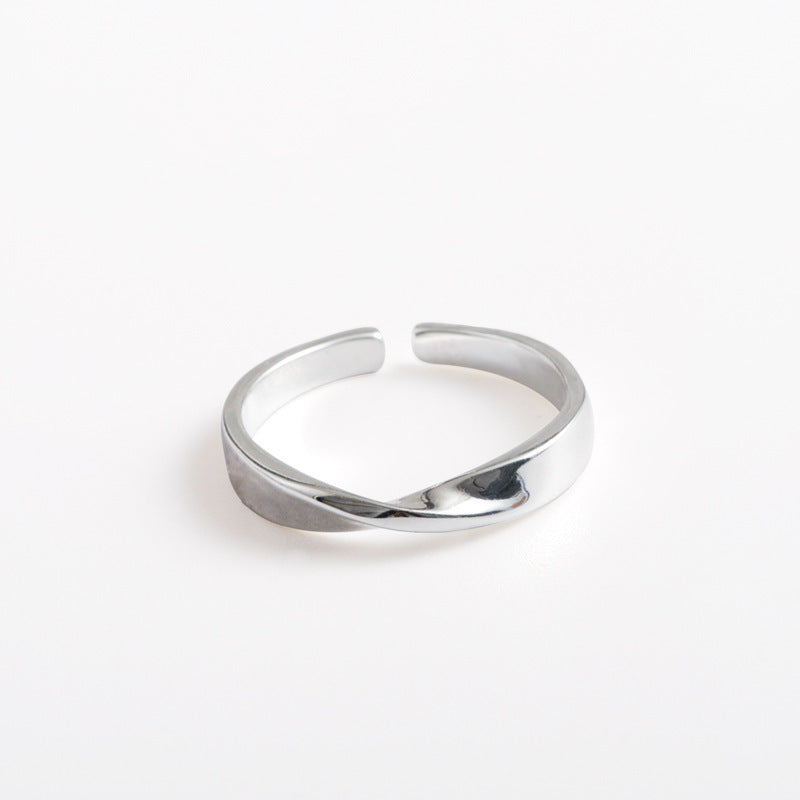 Damen Offener Edelstahlring im modernen Design Shop Nory