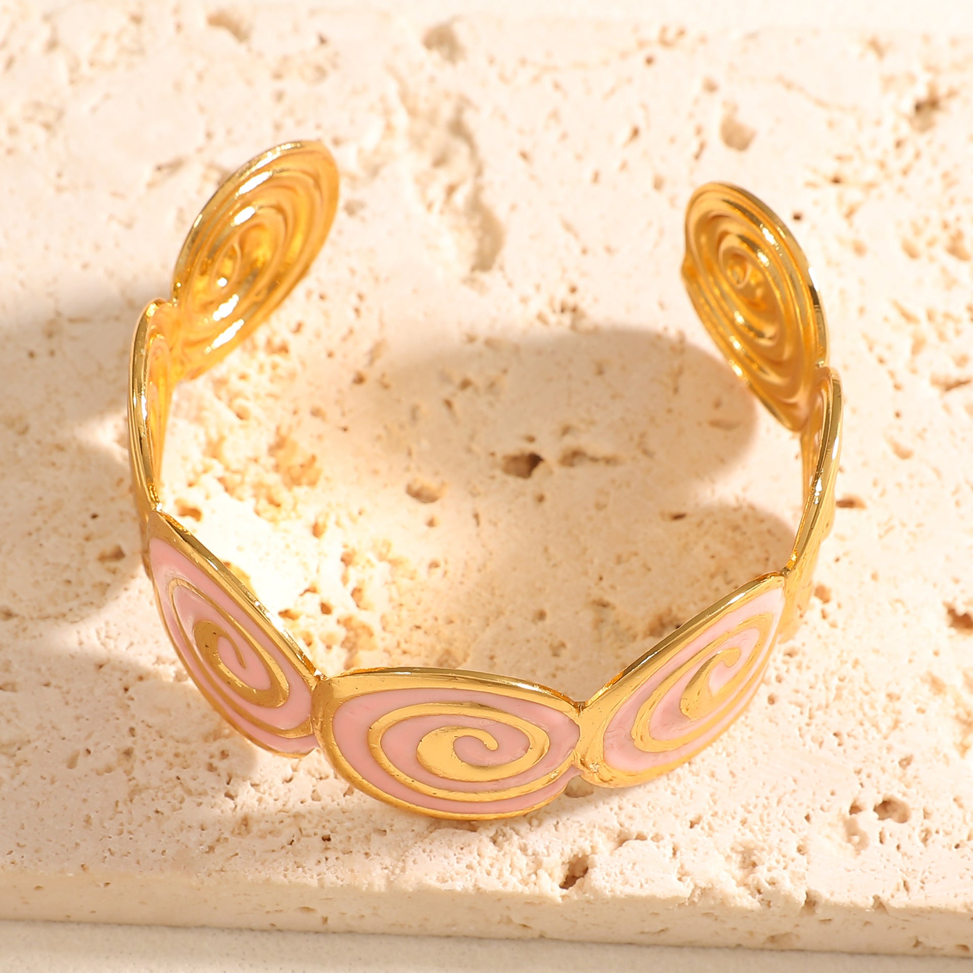 Damen Armreif mit elegantem Spiraldesign Shop Nory
