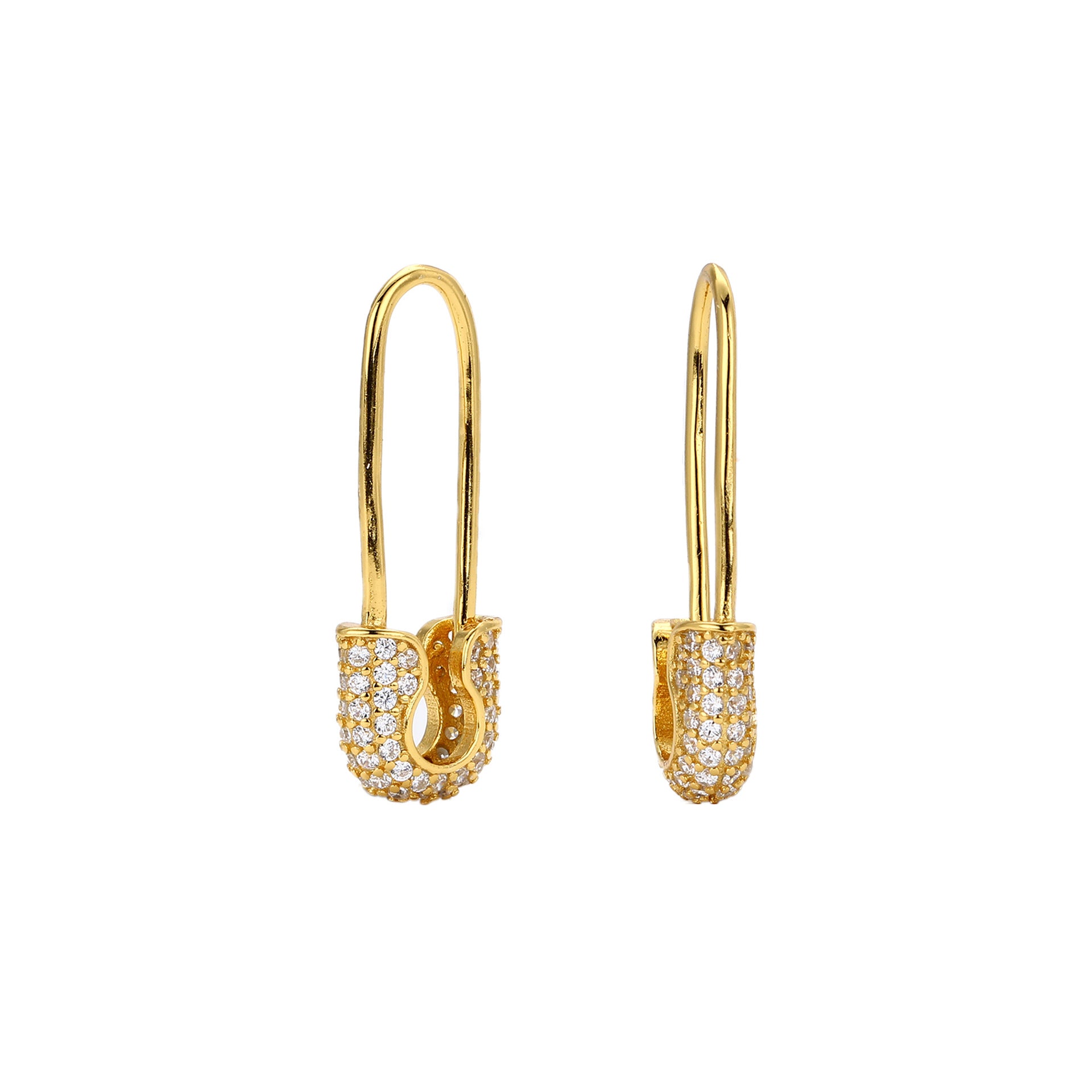 Damen Ohrhänger mit luxuriösem Zirkonbesatz aus hochwertigem 925 Sterling Silber Shop Nory
