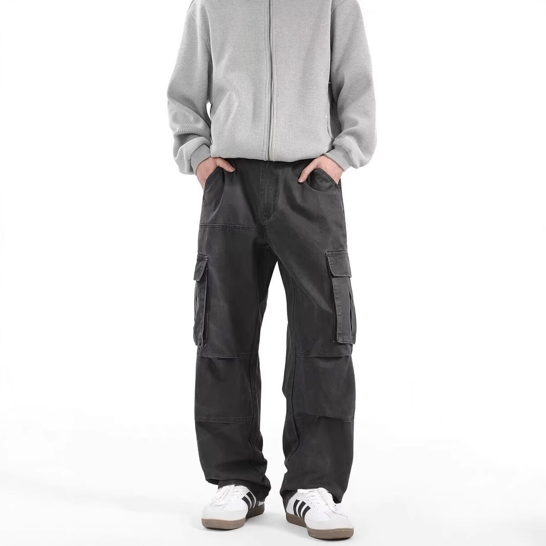 Herren Cargo-Hose mit strapazierfähigem Material und großzügigen Taschen