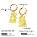Damen Ohrhänger mit buntem Gummibärchen-Anhänger und hypoallergenem Edelstahl Shop Nory