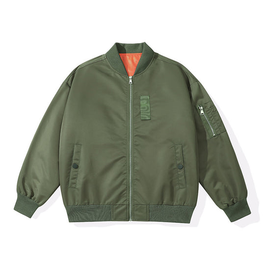 Herren Leichte Flieger-Bomberjacke mit wasserabweisender Shell und Kontrastfutter Shop Nory