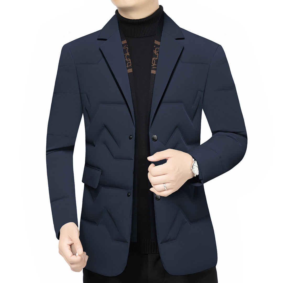 Herren Gepolstertes Business-Sakko mit gesteppter Optik und Notch-Revers Shop Nory
