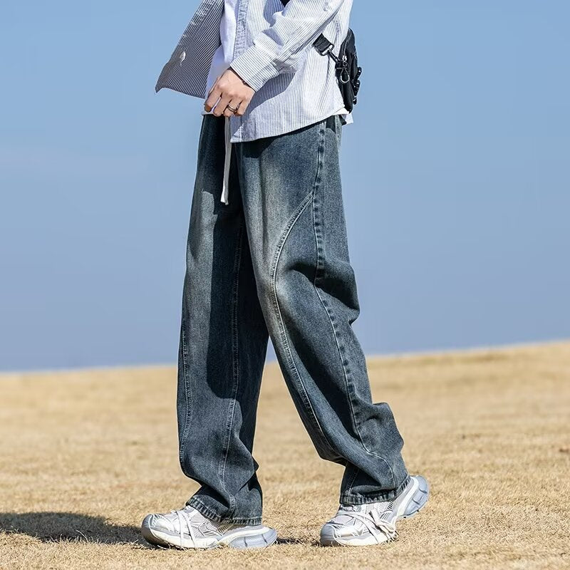 Herren Weitgeschnittene Denim-Hose Shop Nory 1787982091