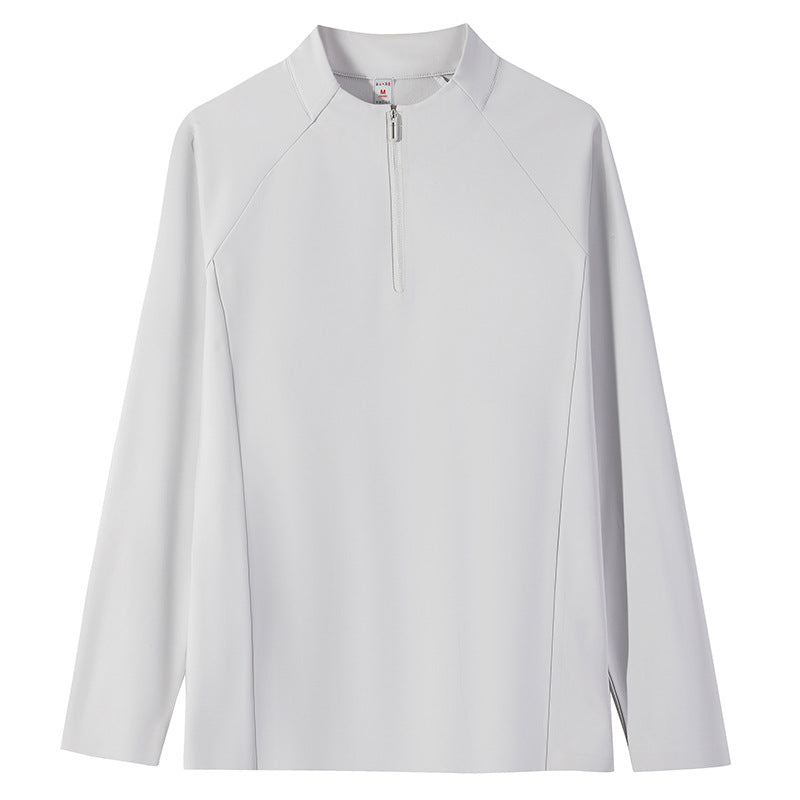 Damen Sportliches Langarmshirt mit Reißverschluss Shop Nory