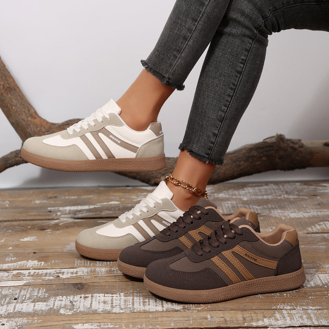 Damen Sportliche Sneakers mit rutschfester Sohle und weichem Innenfutter
