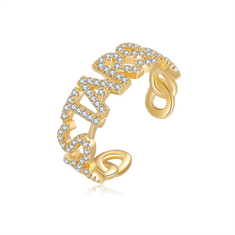 Damen Schmuckring mit funkelnden Zirkonia Shop Nory