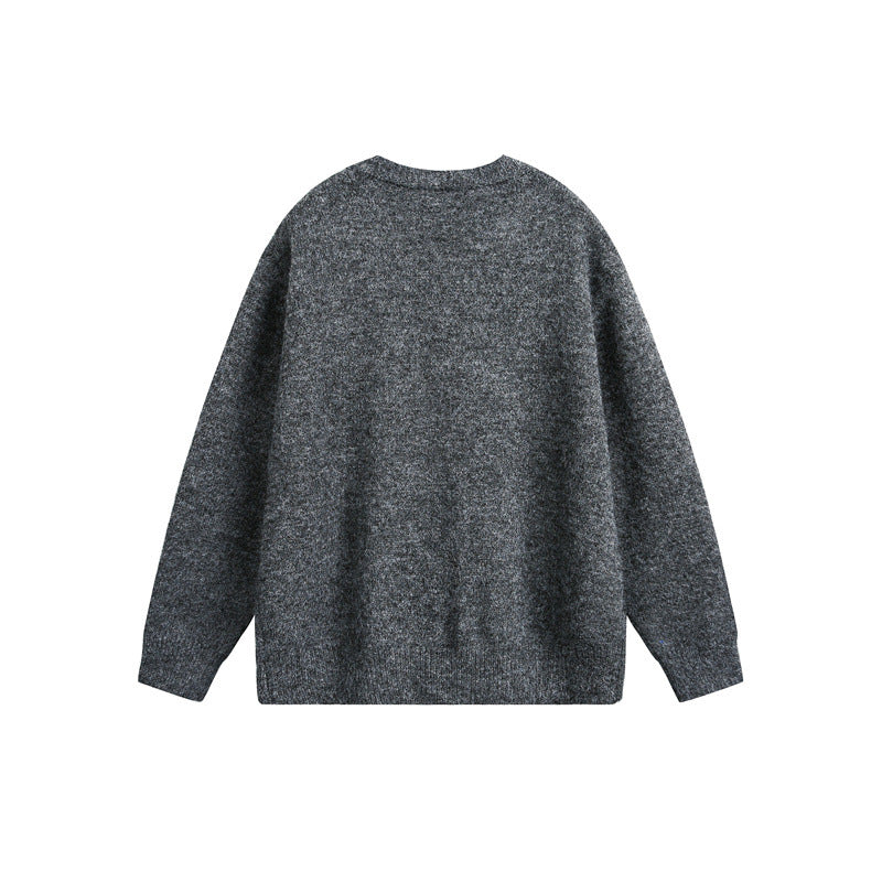 Damen Strick-Cardigan mit Blumenstickerei, Rundhalsausschnitt und Knopfleiste Shop Nory