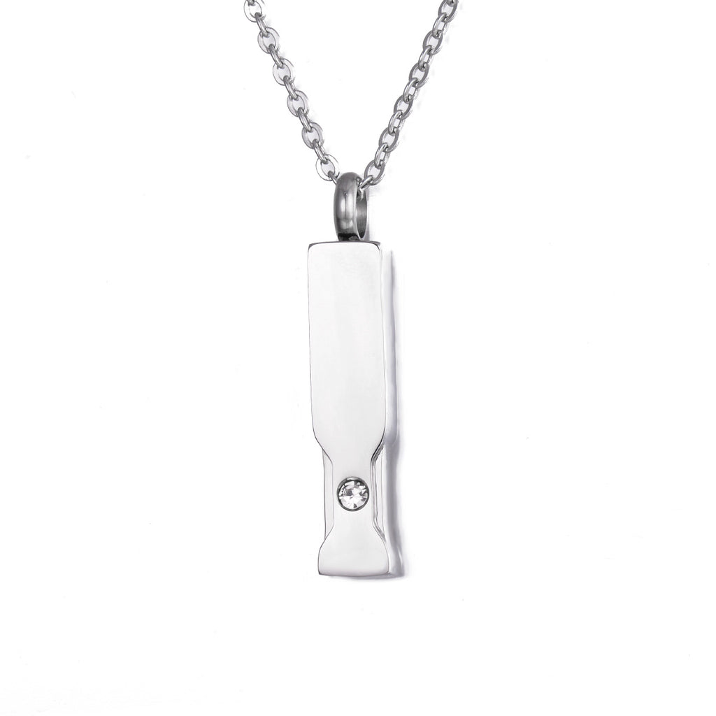 Damen eleganter Medaillon-Anhänger mit funkelndem Kristall und zeitloser Kette Shop Nory