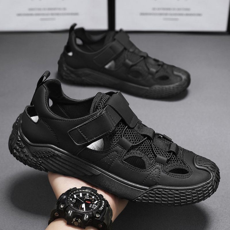 Herren Sportliche Freizeitsandalen mit rutschfester Sohle und atmungsaktivem Obermaterial
