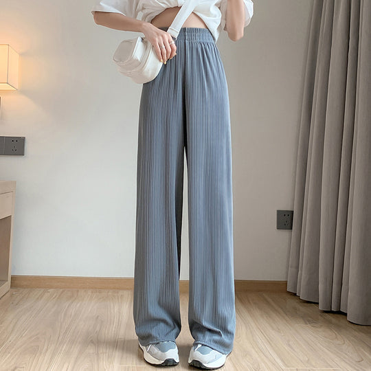 Damen Plissierte Weitbein-Hosen Shop Nory