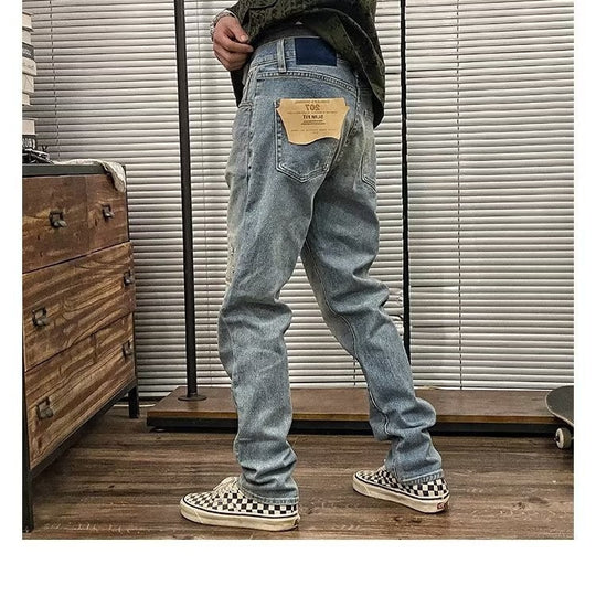 Herren Trendige Distressed Jeans Shop Nory