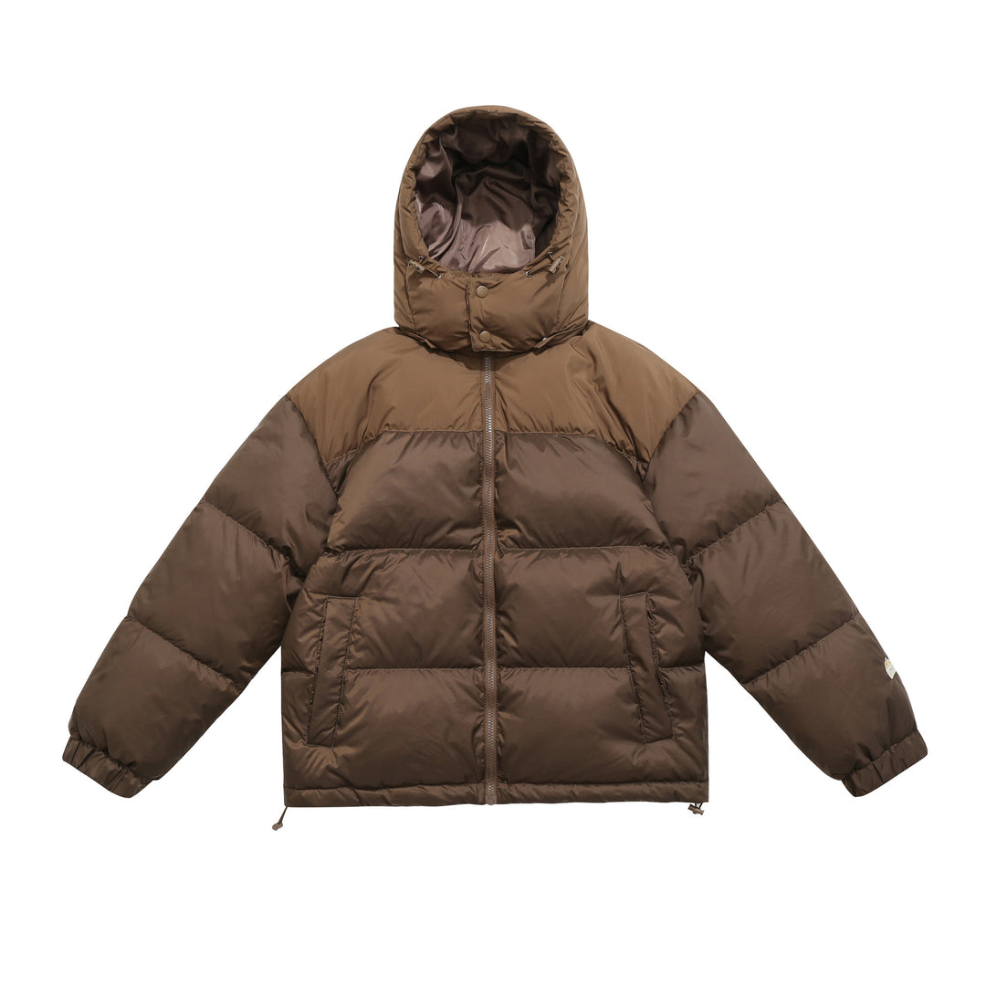Herren Kurzboxy Steppjacke mit hoher Kapuze, Zugkordel und elastischen Ärmelbündchen Shop Nory