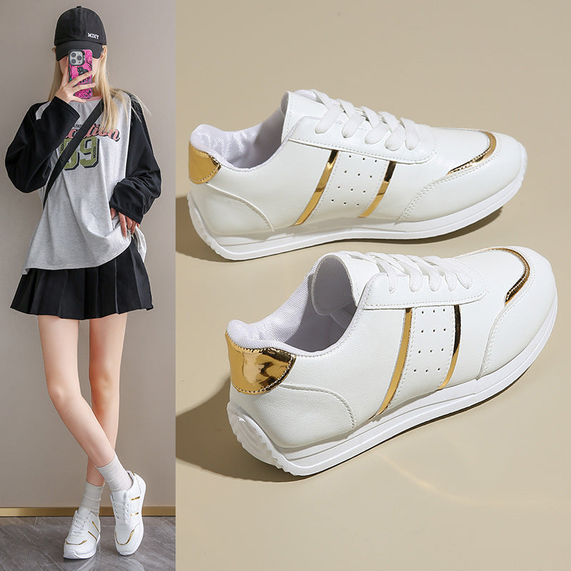 Damen Sportliche Sneakers mit eleganten Akzenten und atmungsaktivem Obermaterial