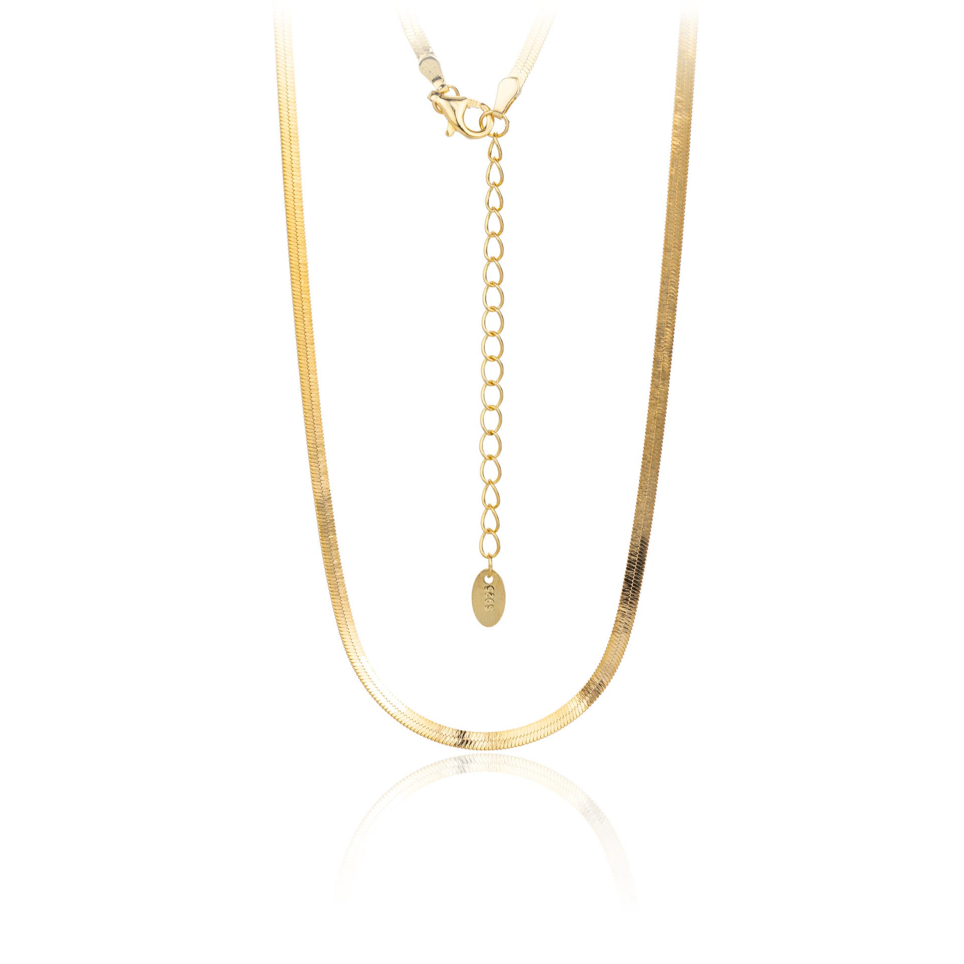 Damen feine Halskette aus hochwertigem 925 Sterling Silber Shop Nory