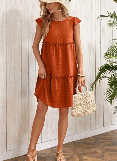Damen lässiges Sommerkleid Shopnory