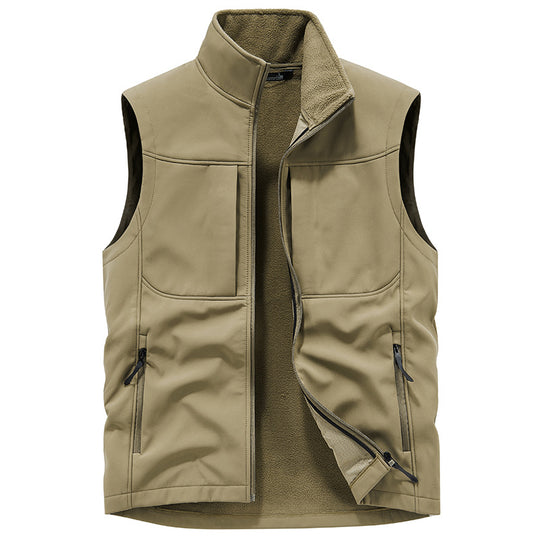 Herren Funktionale Softshell‑Weste mit Fleecefutter und winddichter Membran Shop Nory