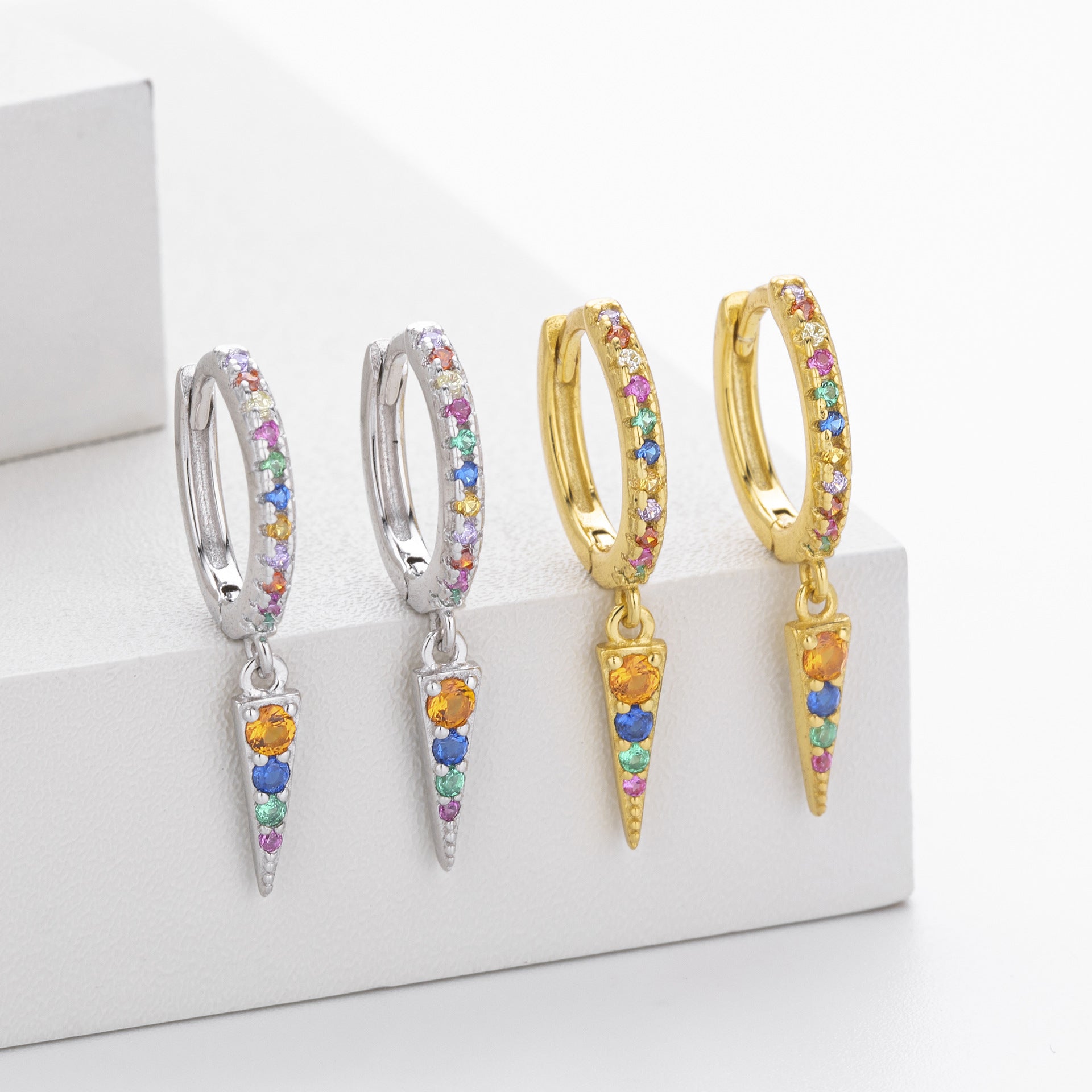 Damen Glitzernde Ohrringe Shop Nory